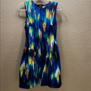 Calvin Klein colorful dress